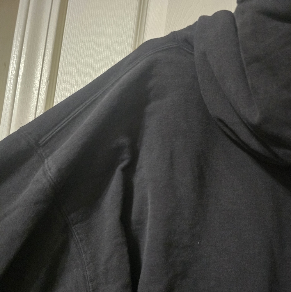 Brandy Melville Oversized Electric Motors 72 Heavyweight Hoodie, Faded Gray, EUC - Picture 9 of 10